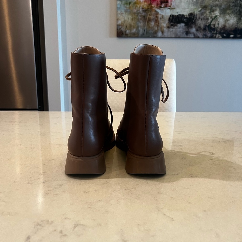 Worn Once Stuart Weitzman Mckenzee Combat Boot - image 5